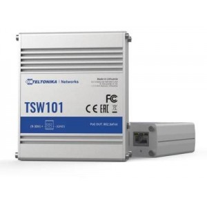 Teltonika TSW101 5x1000 Mbps- PoE Switch
