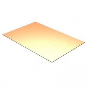 PCB BLANK DOUBLE SIDED 311x541mm +/-2mm FR4-DS-311X541