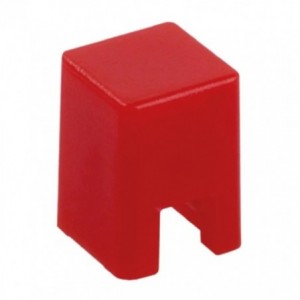 Button Square For B1722/B17223 Rd B17173 Red