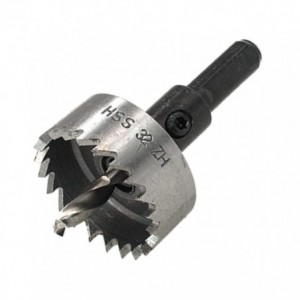 HOLESAW HSS 85mm WITH ARBOR &amp; DRILL BIT BA0031