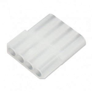 Connector Housing Socket Sil P/M 4W 5.0 1490-04R