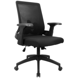 Everfurn Skye Mid Back Office Chair - Black