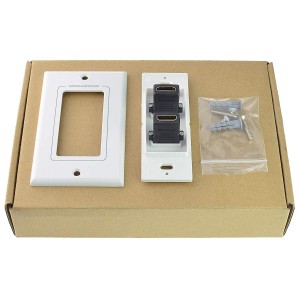 2 Port HDMI Faceplate