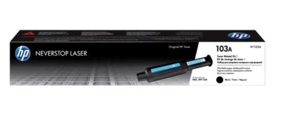 Ink Cartridges - HP 103A (W1103A) Black Original Neverstop Laser Toner  Reload Kit was listed for R227.65 on 7 Feb at 15:09 by GeeWiz in  Johannesburg (ID:545710828)